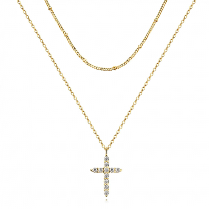 Colier Alexis Collection ALX87187C placat cu aur 18K [1]