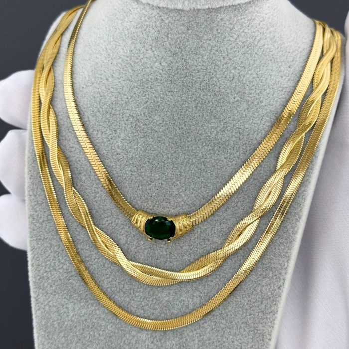 Colier Alexis Collection ALX87342C placat cu aur 18K [2]