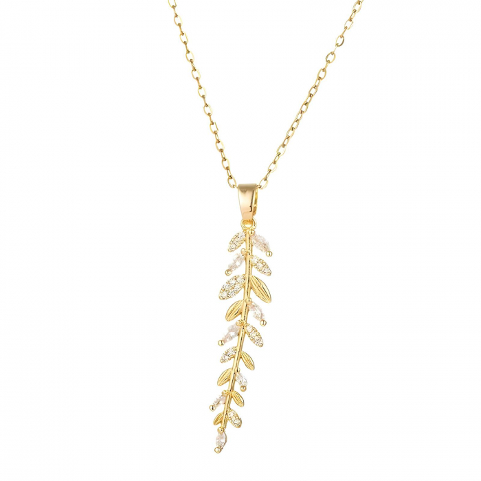 Colier Alexis Collection ALX87359C placat cu aur 18K [1]