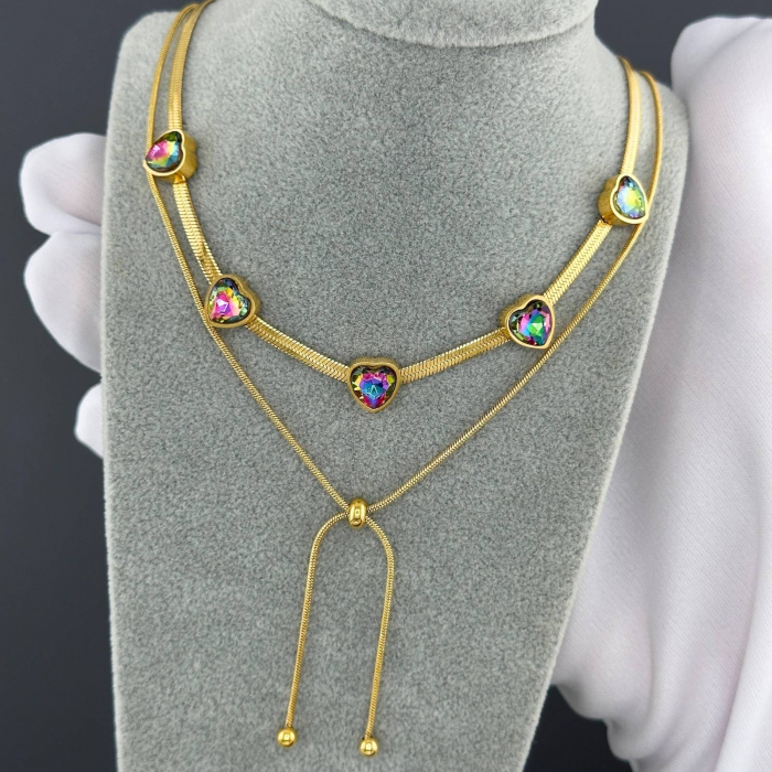 Colier Alexis Collection ALX87378C placat cu aur 18K [2]