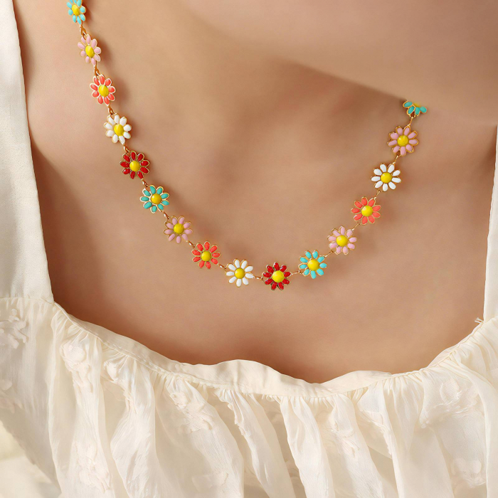 Colier Alexis Collection ALX87565C placat cu aur 18K [2]