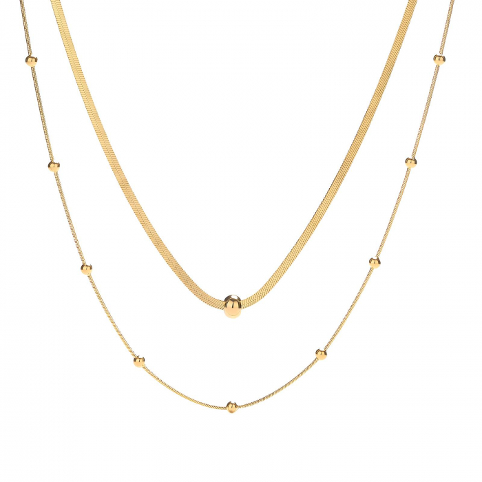 Colier Alexis Collection ALX87785C placat cu aur 18K [1]
