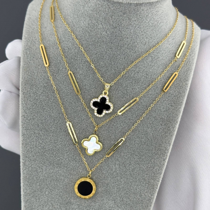 Colier Alexis Collection ALX87802C placat cu aur 18K [2]