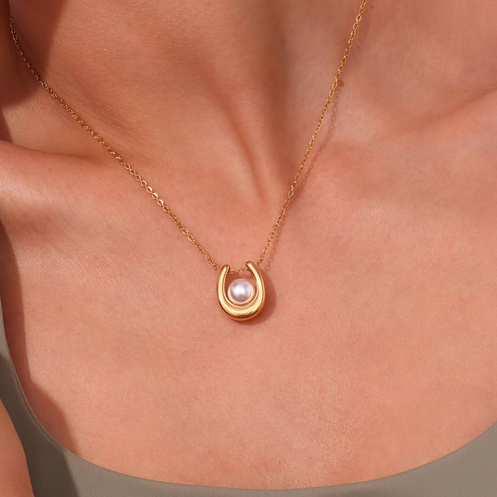 Colier Alexis Collection ALX87852C placat cu aur 18K [3]