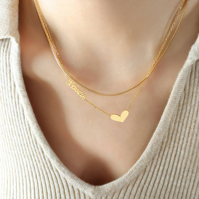 Colier Alexis Collection ALX87856C placat cu aur 18K [2]