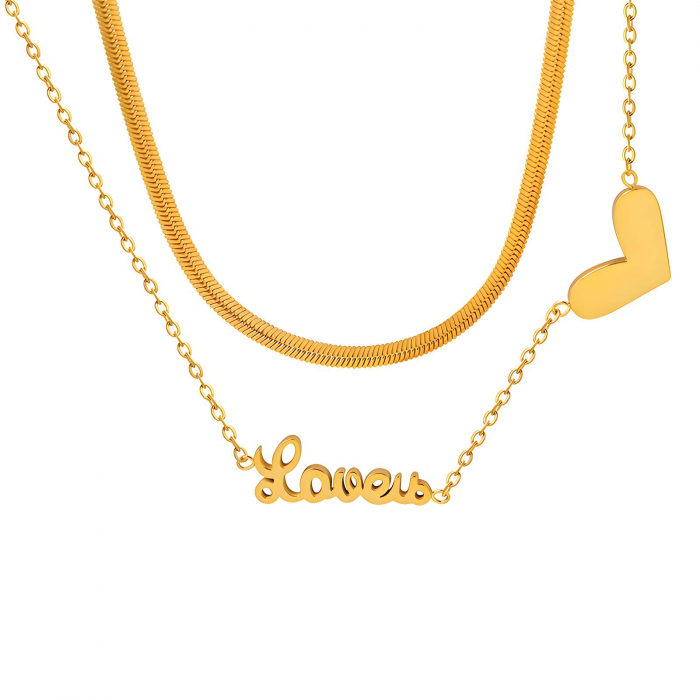 Colier Alexis Collection ALX87856C placat cu aur 18K [1]