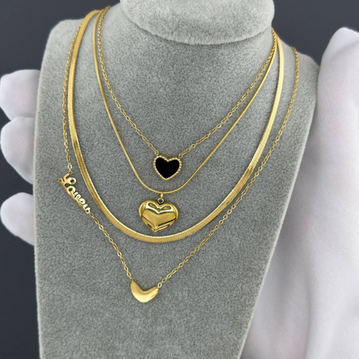 Colier Alexis Collection ALX87856C placat cu aur 18K [3]