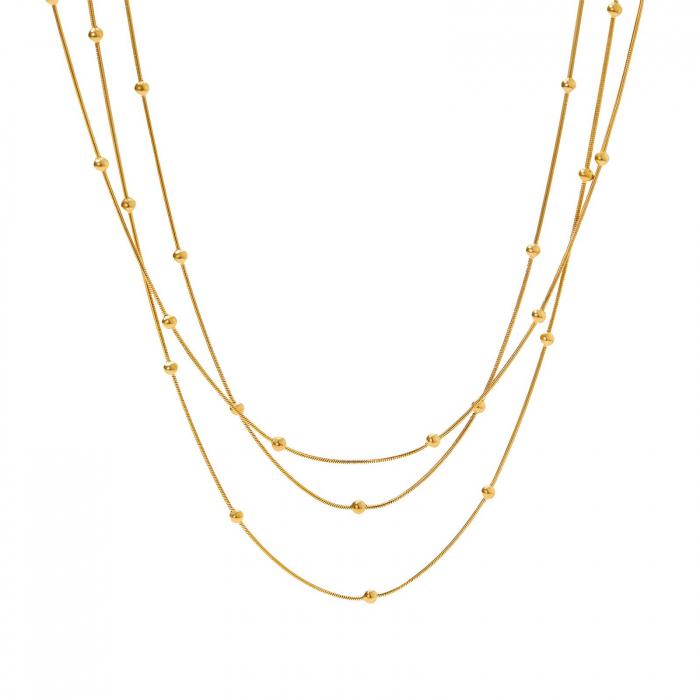 Colier Alexis Collection ALX87942C placat cu aur 18K [1]