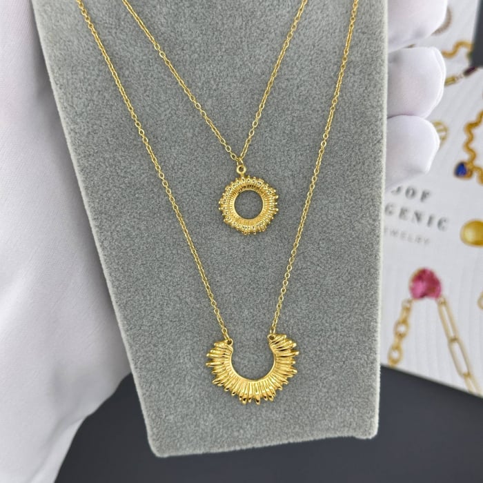 Colier Alexis Collection ALX88224C placat cu aur 18K [2]