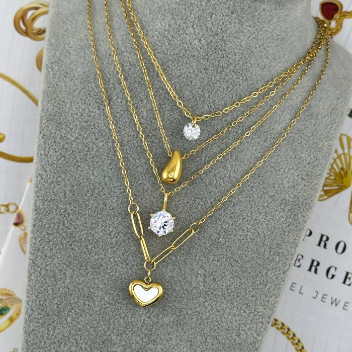 Colier Alexis Collection ALX88293C placat cu aur 18K [2]