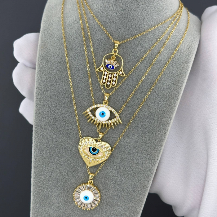 Colier Alexis Collection ALX88321C placat cu aur 18K [3]