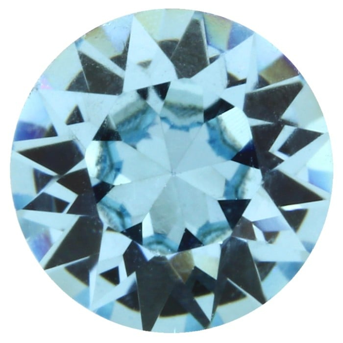 Colier cu cristale Primero Ava aquamarine 8mm [2]