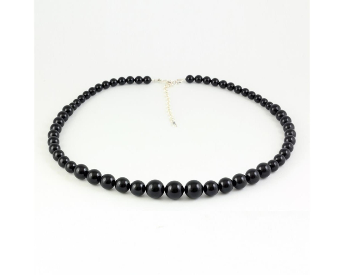 Colier din argint cu perle de cultura Primero Serenity Mystic Black [3]