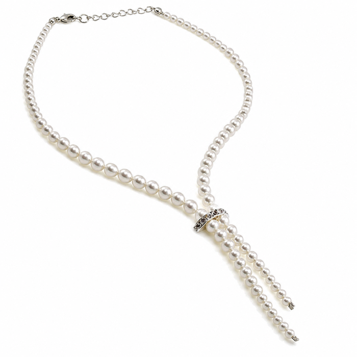 Colier perle Swarovski 1294 White Pearl [2]