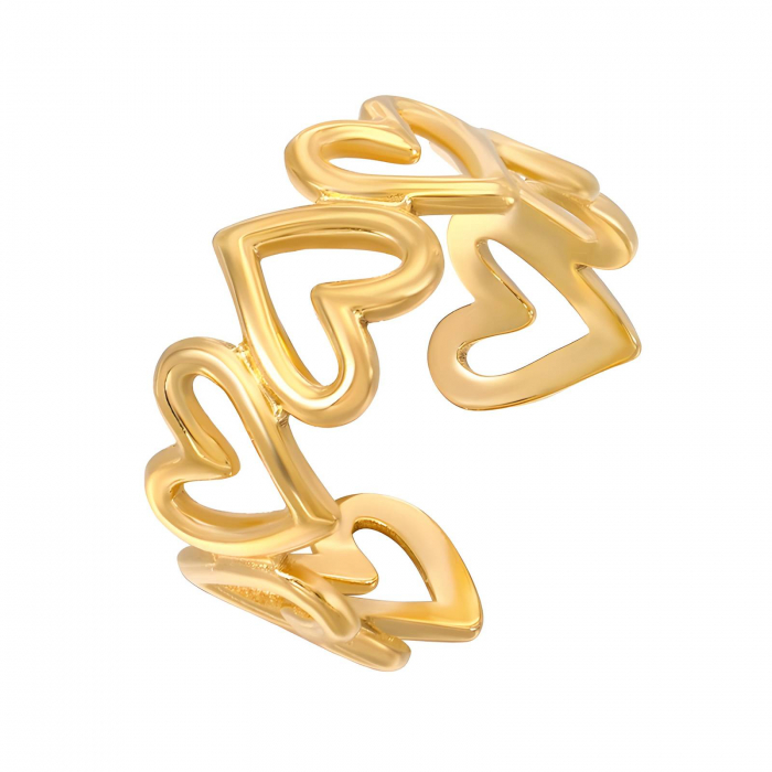 Inel Alexis Collection ALX87117 placat cu aur 18K [1]