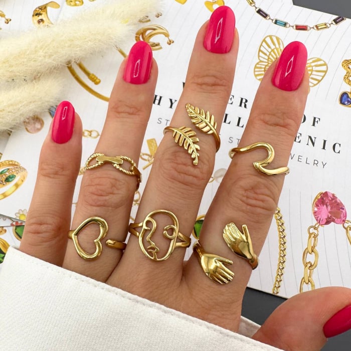 Inel Alexis Collection ALX88488 placat cu aur 18K [2]