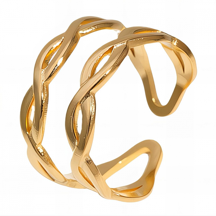 Inel Alexis Collection ALX88499 placat cu aur 18K [1]