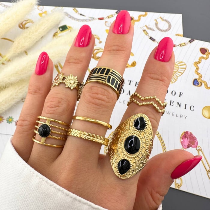 Inel Alexis Collection ALX88549 placat cu aur 18K [2]
