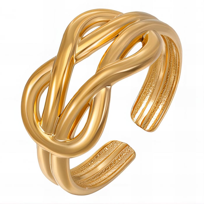 Inel Alexis Collection ALX88550 placat cu aur 18K [1]