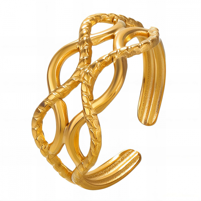 Inel Alexis Collection ALX88559 placat cu aur 18K [1]