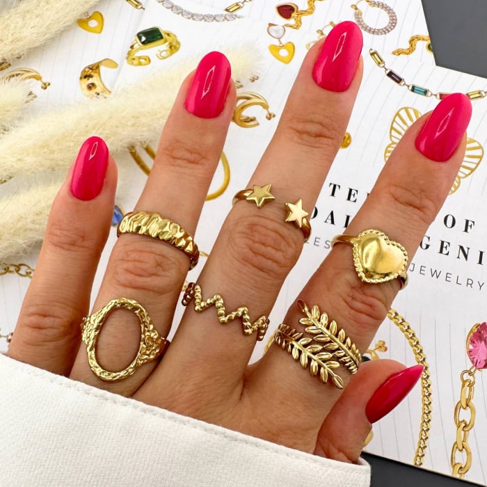 Inel Alexis Collection ALX88566 placat cu aur 18K [2]