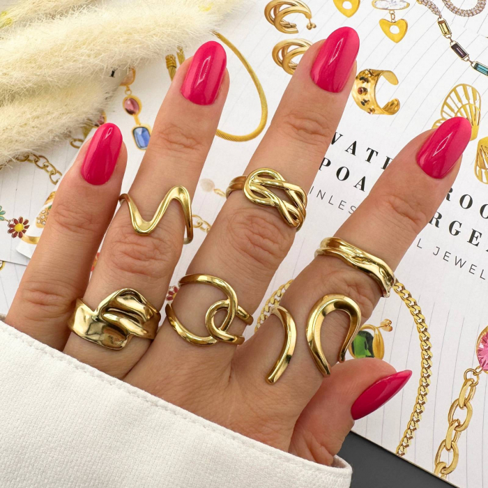 Inel Alexis Collection ALX88569 placat cu aur 18K [2]