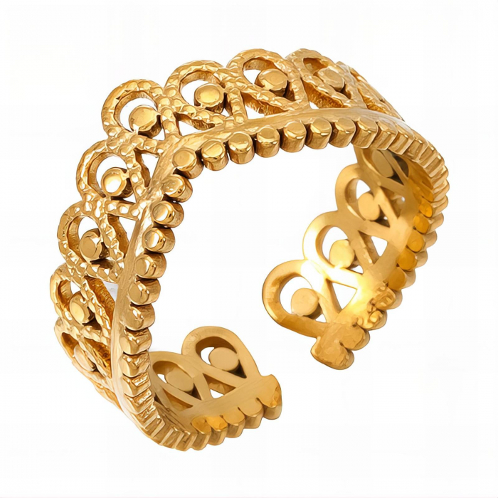 Inel Alexis Collection ALX88573 placat cu aur 18K [1]