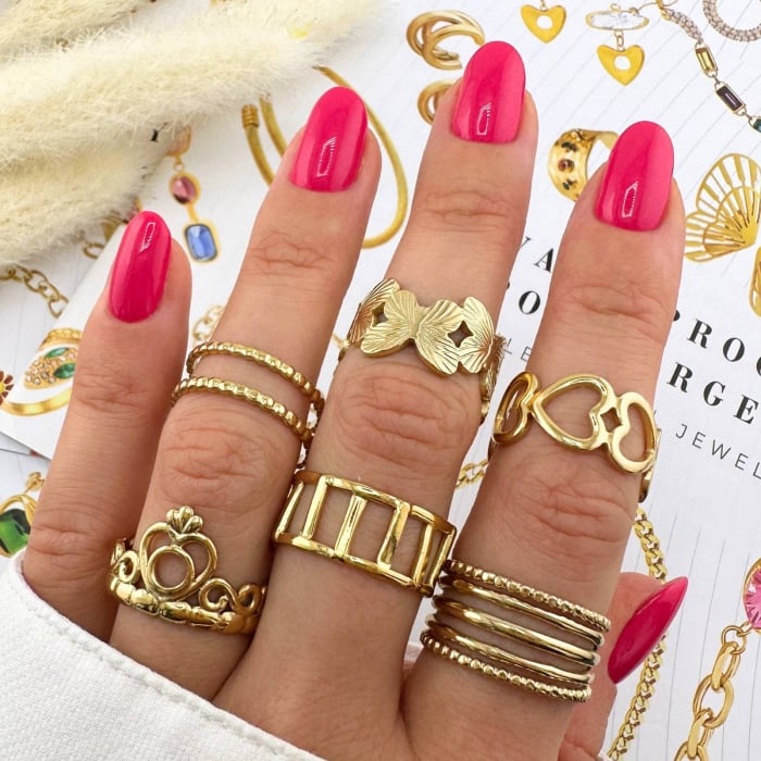 Inel Alexis Collection ALX88592 placat cu aur 18K [2]