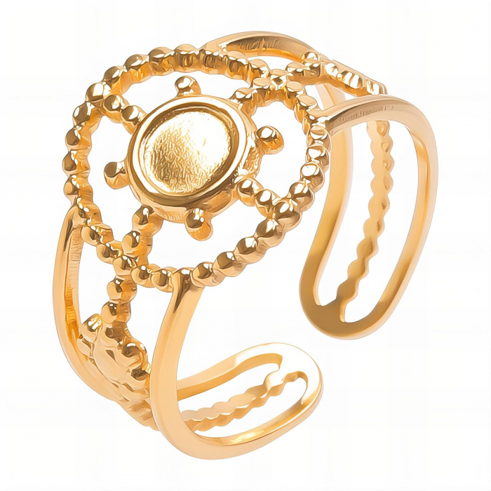 Inel Alexis Collection ALX88605 placat cu aur 18K [1]