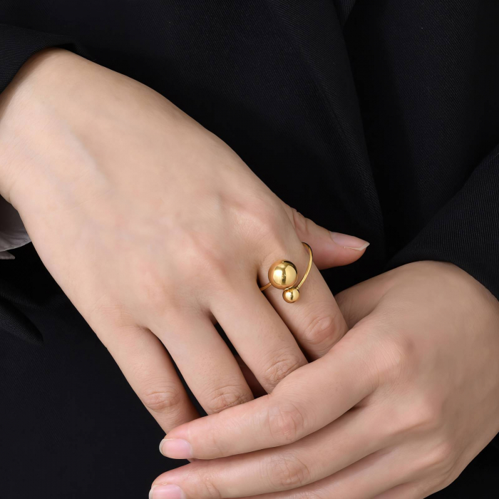 Inel Alexis Collection ALX89531 placat cu aur 18K [2]