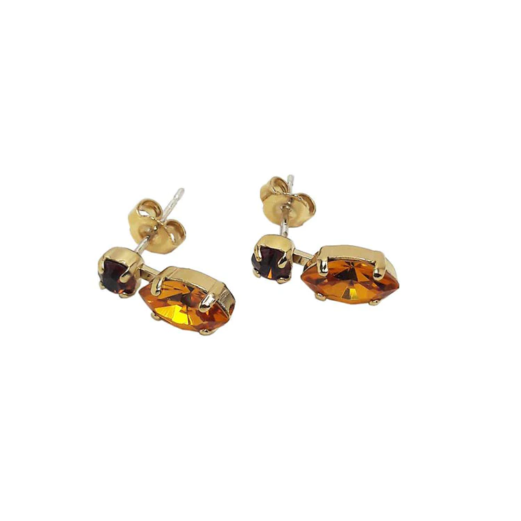 Set cadou cristale Swarovski Carlota Topaz [2]
