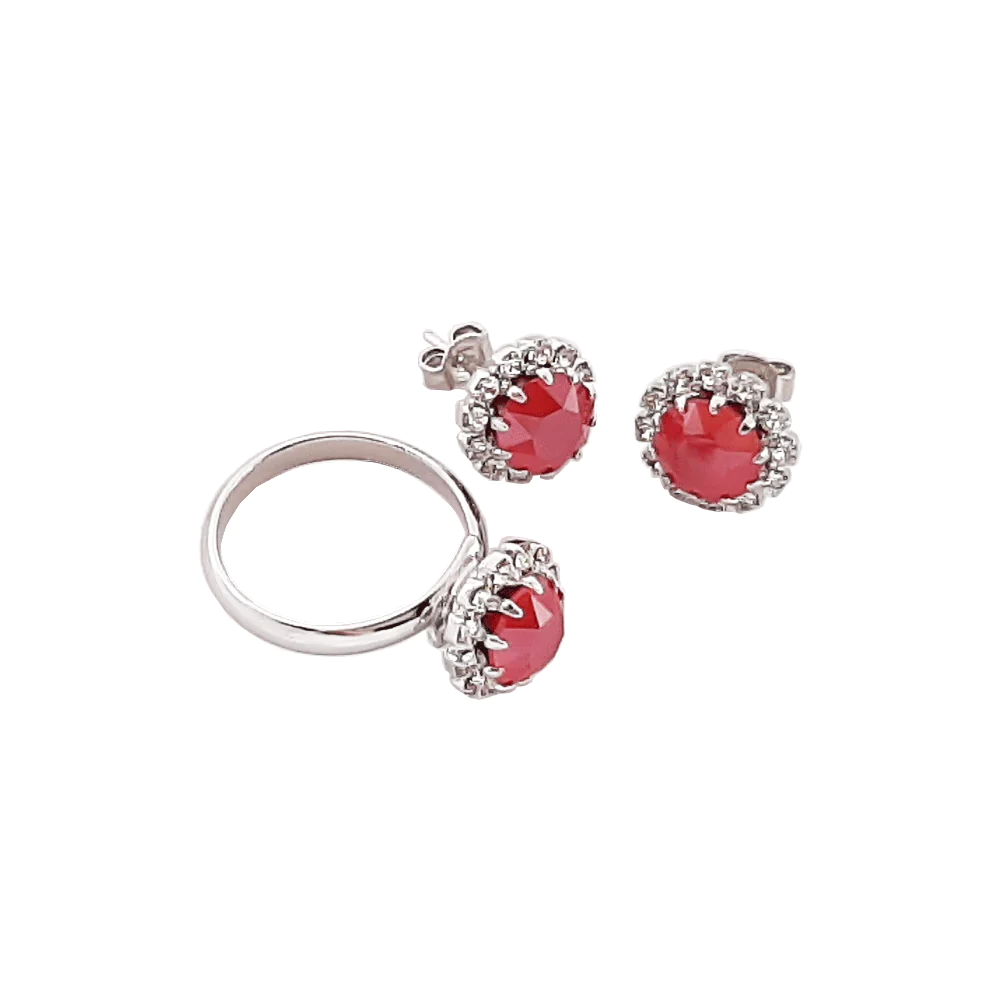 Set cadou cristale Swarovski Royal Red [4]