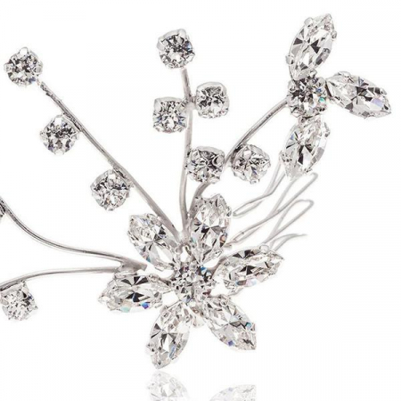 Accesoriu par mireasa cristale Swarovski 8011 Cherry Branch Crystal [2]