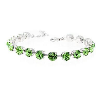 Bratari cristale Swarovski - Bratara cristale Swarovski 2014 Peridot