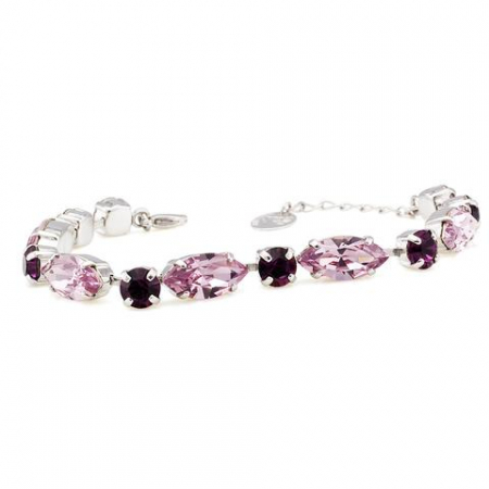Bratari cristale Swarovski - Bratara cristale Swarovski 2038 Light Amethyst