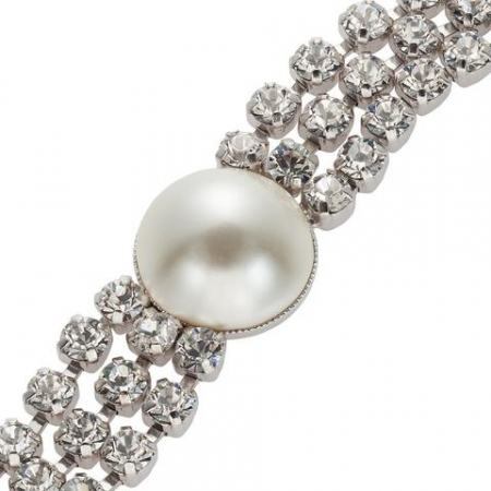 Bratara cristale Swarovski 2326 Crystal & Pearl [1]