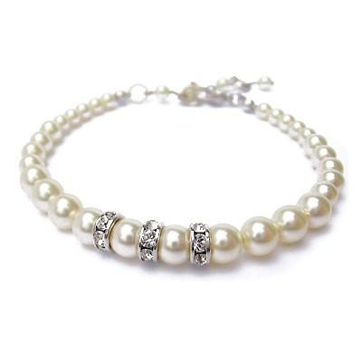 Bratari cristale Swarovski - Bratara perle Swarovski 2204 Cream Pearl