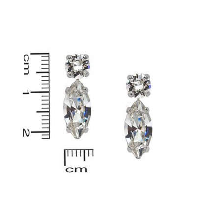 Cercei cristale Swarovski 3038 Crystal [3]