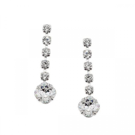 Cercei cristale Swarovski - Cercei cristale Swarovski 3075L Crystal