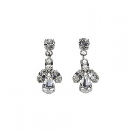 Cercei cristale Swarovski - Cercei cristale Swarovski 3173 Crystal