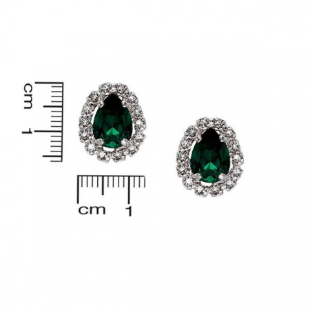 Cercei cristale Swarovski 3557 Esme Emerald [1]