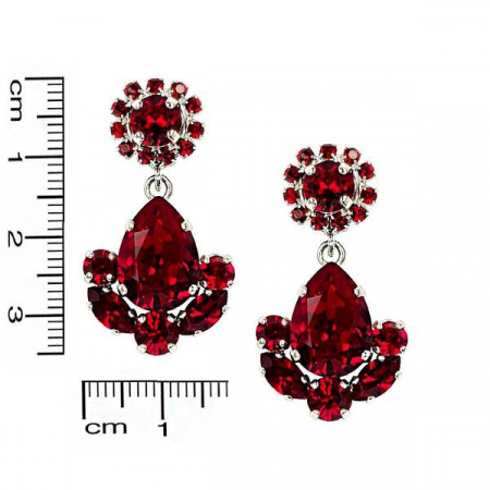 Cercei cristale Swarovski 3598 Francesca Siam [3]