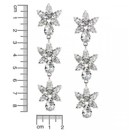 Cercei cristale Swarovski 3595 Nathalie Crystal [2]
