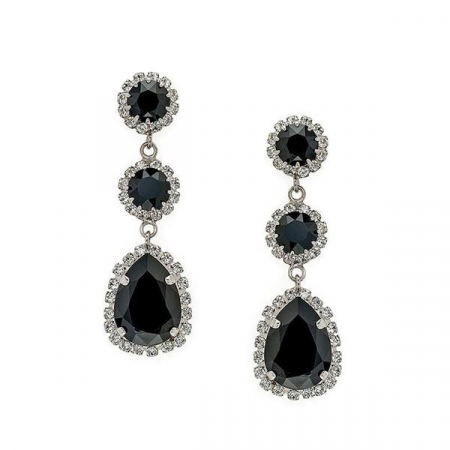 Cercei cristale Swarovski - Cercei cristale Swarovski 3529 Tear Jet