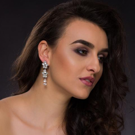 Cercei cristale Swarovski 3163L Marielle Crystal [1]