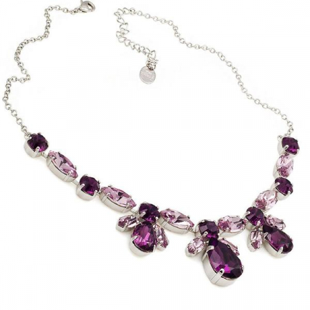 Coliere cristale Swarovski - Colier cristale Swarovski 1082 Amethyst