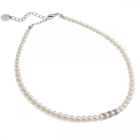 Colier perle Swarovski 1204 White Pearl [0]