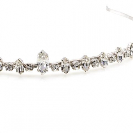 Diadema mireasa cristale Swarovski 8079 Crystal [1]