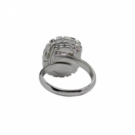 Inel cristale Swarovski 7053 Vivian Saphire [2]