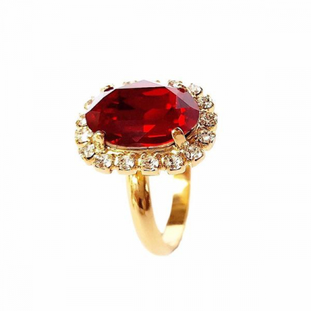 Inel cristale Swarovski 7053 Vivian Siam G [1]